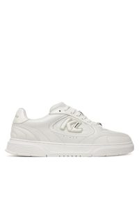 Karl Lagerfeld - KARL LAGERFELD Sneakersy KL63025 Biały. Kolor: biały. Materiał: skóra