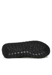 Tommy Jeans Sneakersy Leather Runner Ess EM0EM00898 Czarny. Kolor: czarny. Materiał: skóra #5