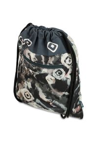 Szary Worek Anekke Modny Plecak Damski Z Laleczką. Kolor: szary. Wzór: motyw z bajki. Styl: casual, sportowy #5