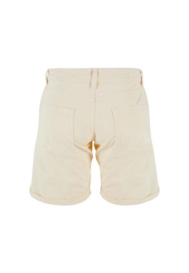 Urban Classics - Shorty Damskie Organiczna Bawełna. Kolor: brązowy. Materiał: bawełna. Długość: długie