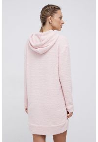 Calvin Klein Underwear Bluza piżamowa damska kolor różowy. Kolor: różowy. Materiał: dzianina. Długość: długie #5
