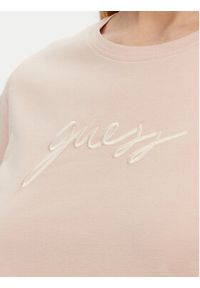 Guess T-Shirt O5GI02 KBBU1 Różowy Regular Fit. Kolor: różowy. Materiał: bawełna