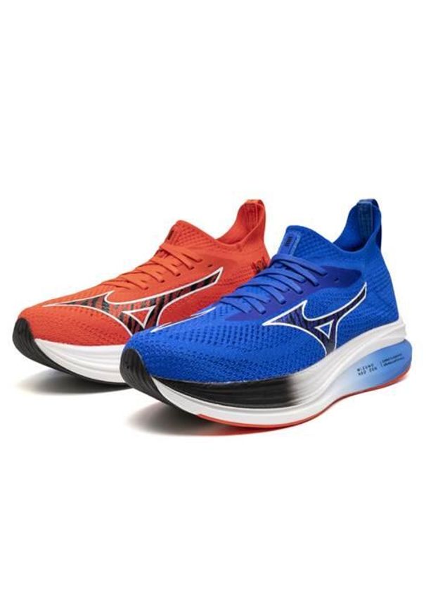 Buty do biegania męskie Mizuno Neo Zen. Kolor: niebieski. Materiał: materiał, syntetyk. Szerokość cholewki: normalna
