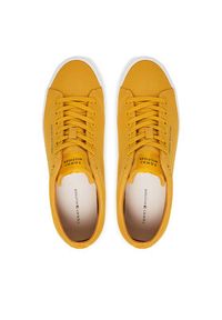 TOMMY HILFIGER - Tommy Hilfiger Tenisówki Harlem Core Ii Cvs FM0FM05817 Żółty. Kolor: żółty. Materiał: materiał #2