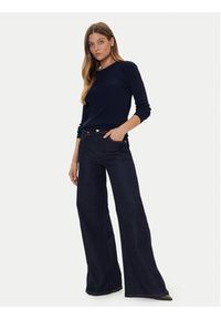 MICHAEL Michael Kors Sweter MF561CJ33D Granatowy Slim Fit. Kolor: niebieski. Materiał: wiskoza #3
