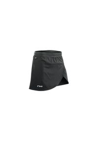 Spódnica + spodenki rowerowe damskie NORTHWAVE Active Woman Skirt czarny. Kolor: czarny. Sport: kolarstwo