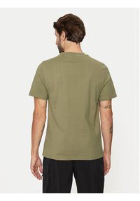 Hunter T-Shirt Alvin HARM0039242 Khaki Regular Fit. Kolor: brązowy. Materiał: bawełna #5