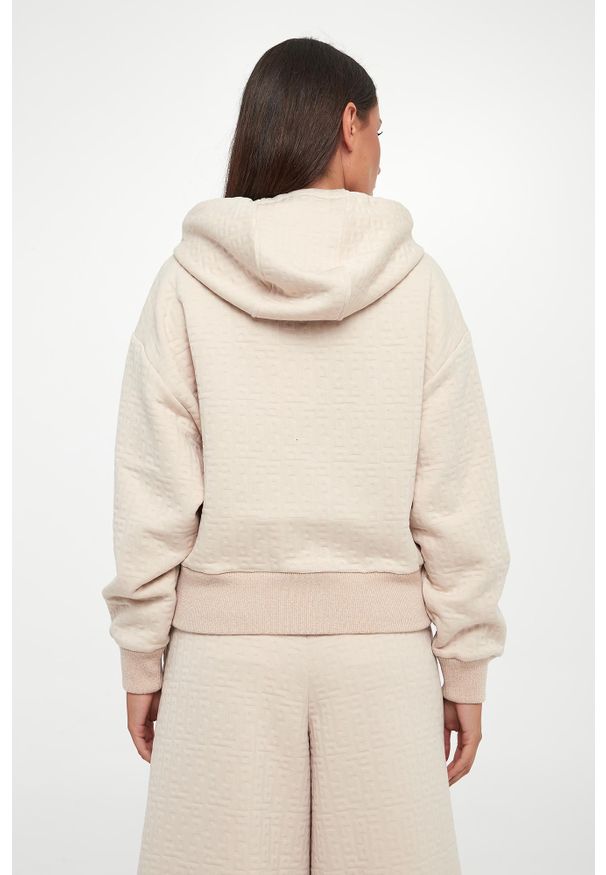 Bluza damska z kapturem PESERICO. Typ kołnierza: kaptur
