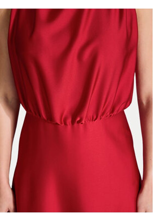 Swing Sukienka koktajlowa 5AI13700 Czerwony Regular Fit. Kolor: czerwony. Materiał: syntetyk. Styl: wizytowy