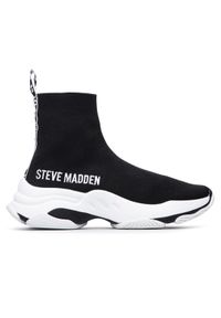 Steve Madden Sneakersy Master SM11001442-04004-001 Czarny. Kolor: czarny. Materiał: materiał #1