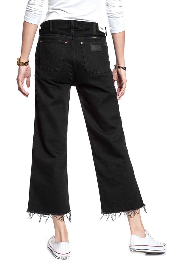 Wrangler - WRANGLER RETRO CROP BOYFRIEND BLACK W29TRJ24Q 112128594. Styl: retro
