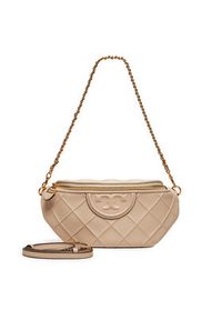 Tory Burch Saszetka nerka 160132 Beżowy. Kolor: beżowy. Materiał: skóra #6