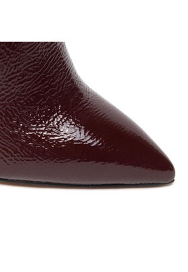 Rage Age Botki RA-08-06-000377 Bordowy. Kolor: czerwony. Materiał: lakier, skóra