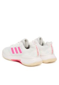 Adidas - adidas Buty do tenisa Gamecourt 2.0 JP7723 Biały. Kolor: biały. Materiał: materiał. Sport: tenis #6