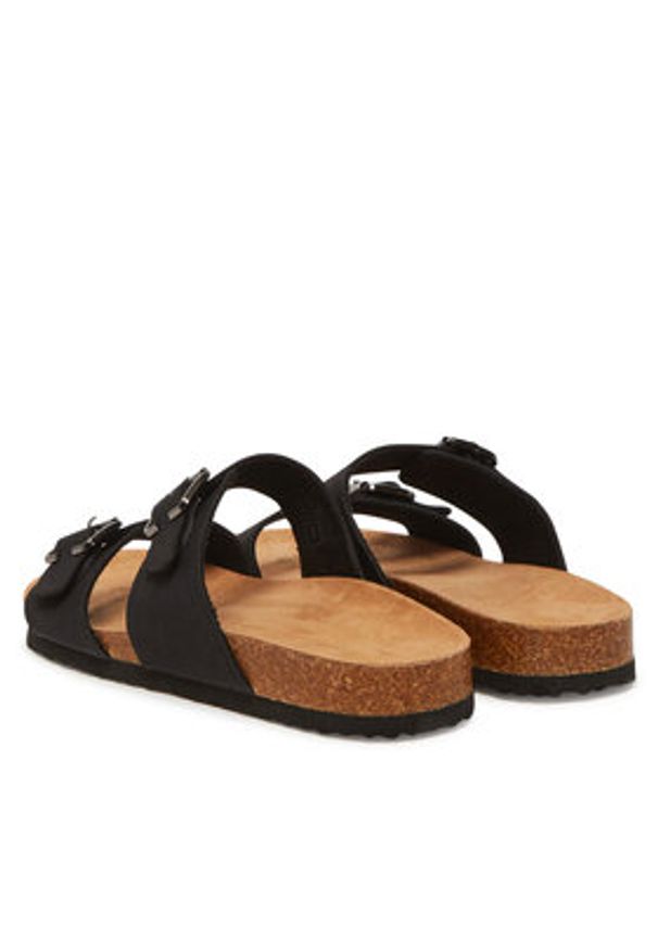 ONLY Shoes Klapki Onlmaxi 13 15331392 Czarny. Kolor: czarny. Materiał: materiał