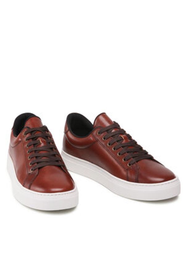 Vagabond Shoemakers - Vagabond Sneakersy Paul 2.0 5383-101-27 Brązowy. Kolor: brązowy. Materiał: skóra