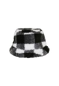 Kapelusz Urban Classics sherpa check. Kolor: czarny, wielokolorowy, biały #1