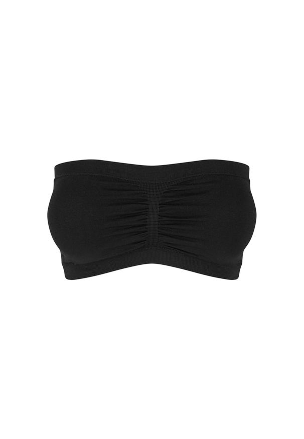 Urban Classics - Wyściełany Top Bandeau Dla Kobiet. Kolor: czarny