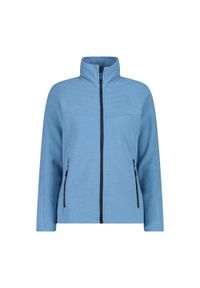 Bluza damska turystyczna CMP 34H2846. Kolor: niebieski. Materiał: polar. Sport: turystyka piesza #1