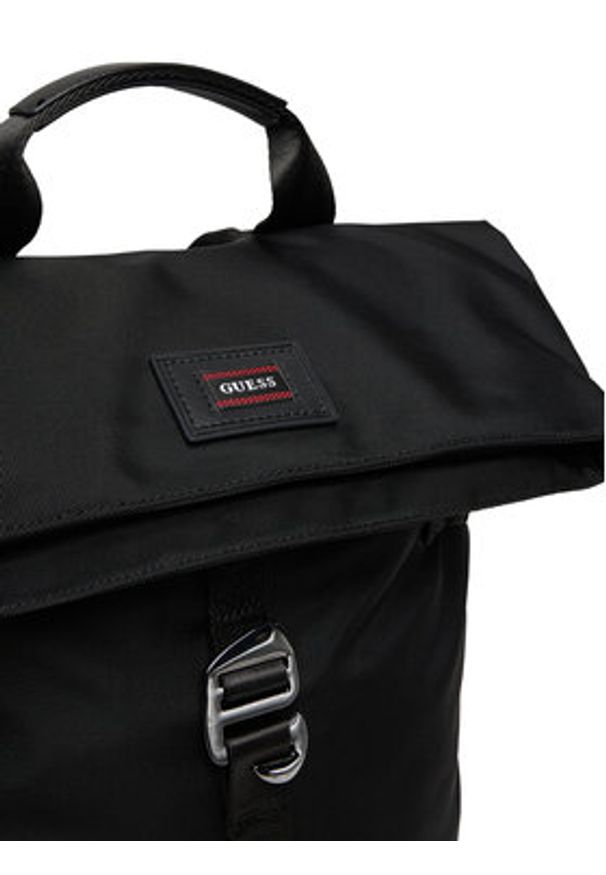 Guess Plecak HMARHN P5333 Czarny. Kolor: czarny. Materiał: materiał