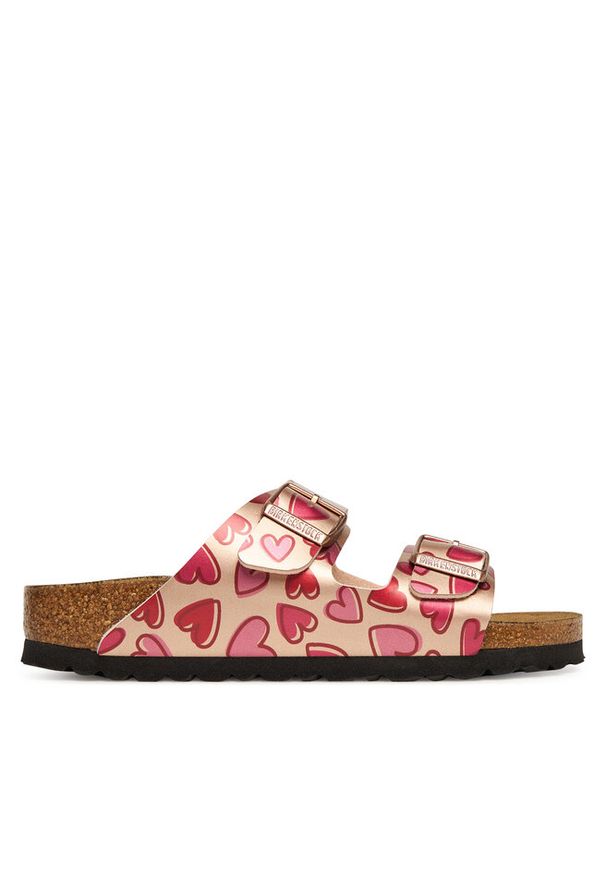 Klapki Birkenstock. Wzór: kolorowy
