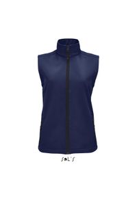 SOL'S - Kamizelka softshell SM damska Sol's Race Bw. Kolor: niebieski. Materiał: softshell #1