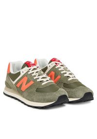 New Balance Sneakersy U574BGR Khaki. Kolor: brązowy. Materiał: zamsz, skóra. Model: New Balance 574 #3