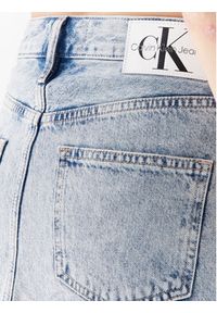 Calvin Klein Jeans Spódnica jeansowa J20J221270 Niebieski Regular Fit. Kolor: niebieski. Materiał: bawełna
