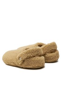 Crocs Kapcie Classic Cozzy Slipper 209386 Brązowy. Kolor: brązowy. Materiał: materiał