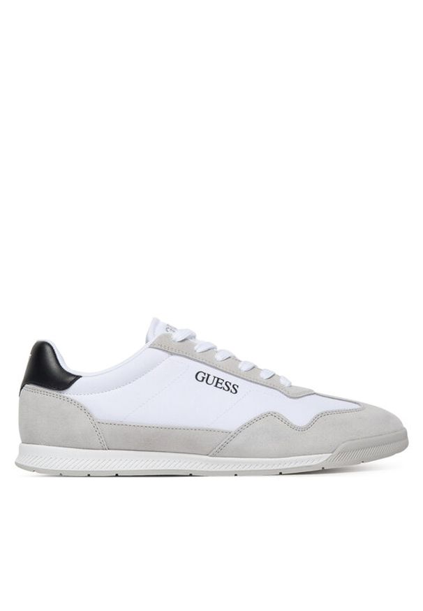 Guess Sneakersy FMJDRE SUE12 Szary jasny. Kolor: szary. Materiał: zamsz, skóra