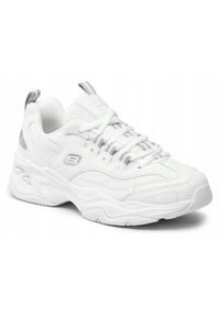 skechers - Buty na co dzień damskie SKECHERS DLITES 4.0 FRESH eko skóra. Okazja: na co dzień. Kolor: wielokolorowy. Materiał: skóra