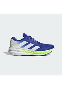 Adidas - Buty Questar 3 Running. Kolor: niebieski, wielokolorowy, biały, żółty. Materiał: materiał. Sport: bieganie