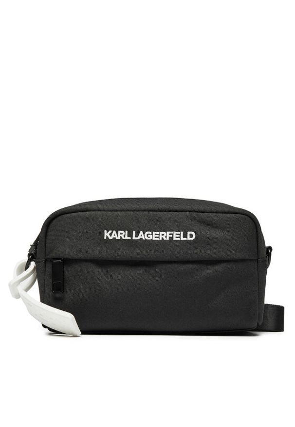 Karl Lagerfeld - KARL LAGERFELD Saszetka 246M3060 Czarny. Kolor: czarny. Materiał: materiał