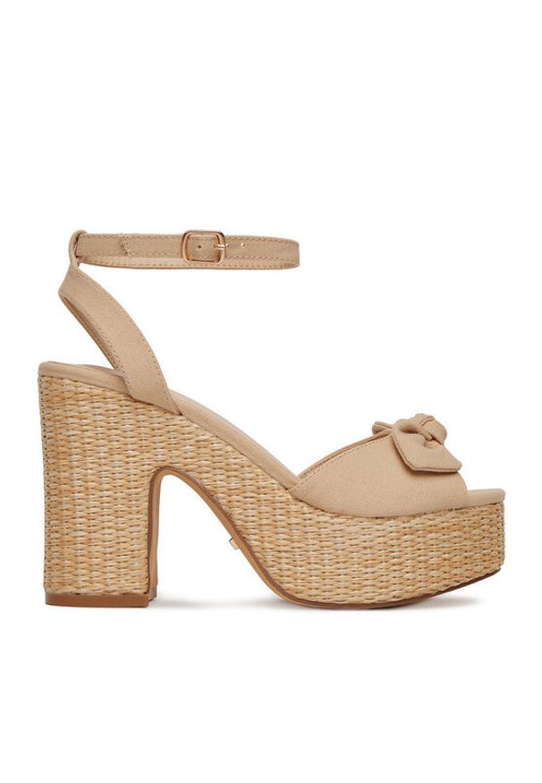 DeeZee Espadryle RT2206125 Beżowy. Kolor: beżowy. Materiał: materiał