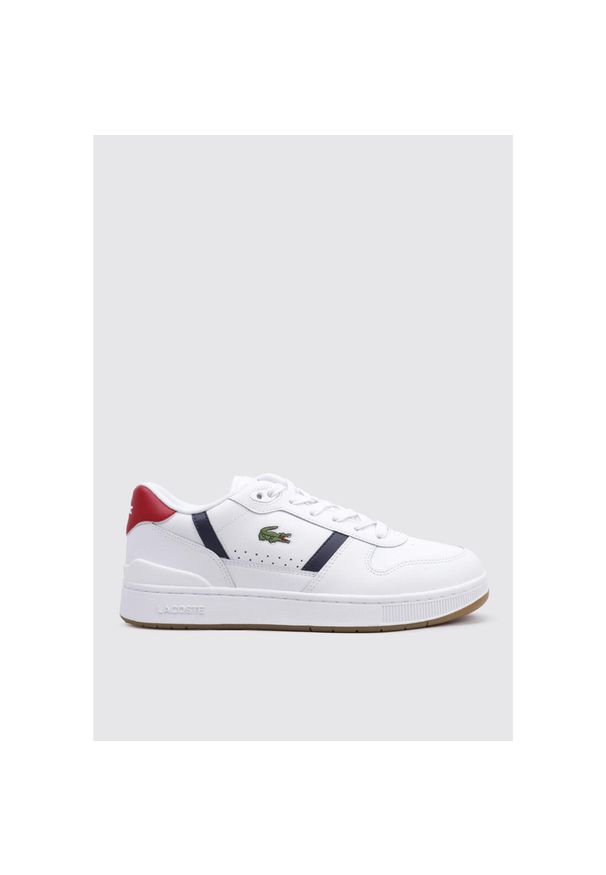 Tenisówki Lacoste Model T-clip Set Kolor Biały. Kolor: biały. Materiał: tkanina, skóra