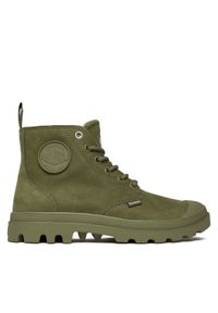 Palladium Trapery Pampa Hi Nbk 79495-308-M Zielony. Kolor: zielony. Materiał: nubuk, skóra