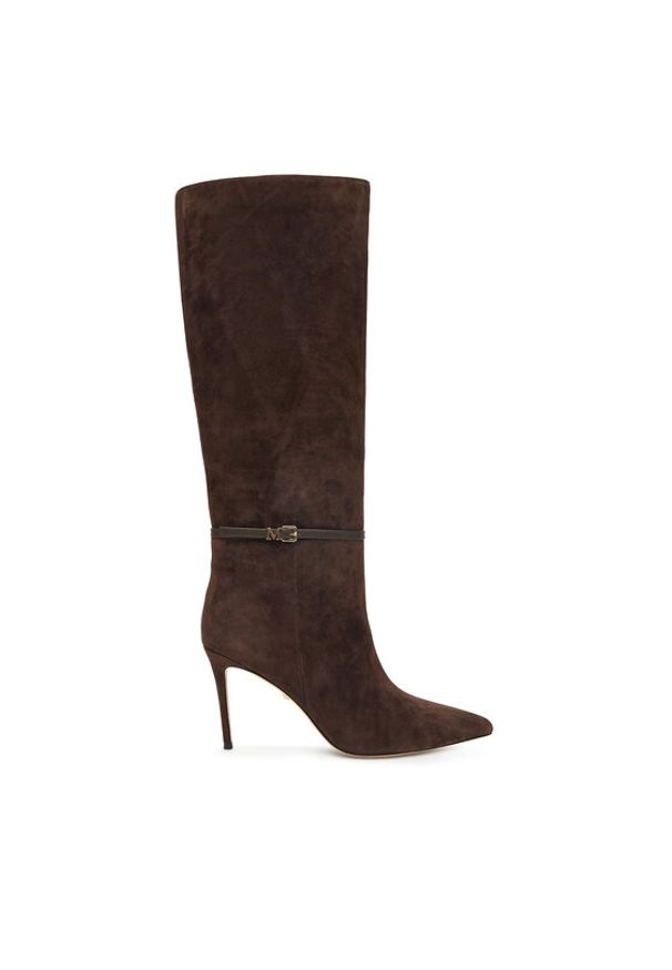 Marciano Guess Kozaki 5BGZ46 7419A Brązowy. Kolor: brązowy. Materiał: zamsz, skóra