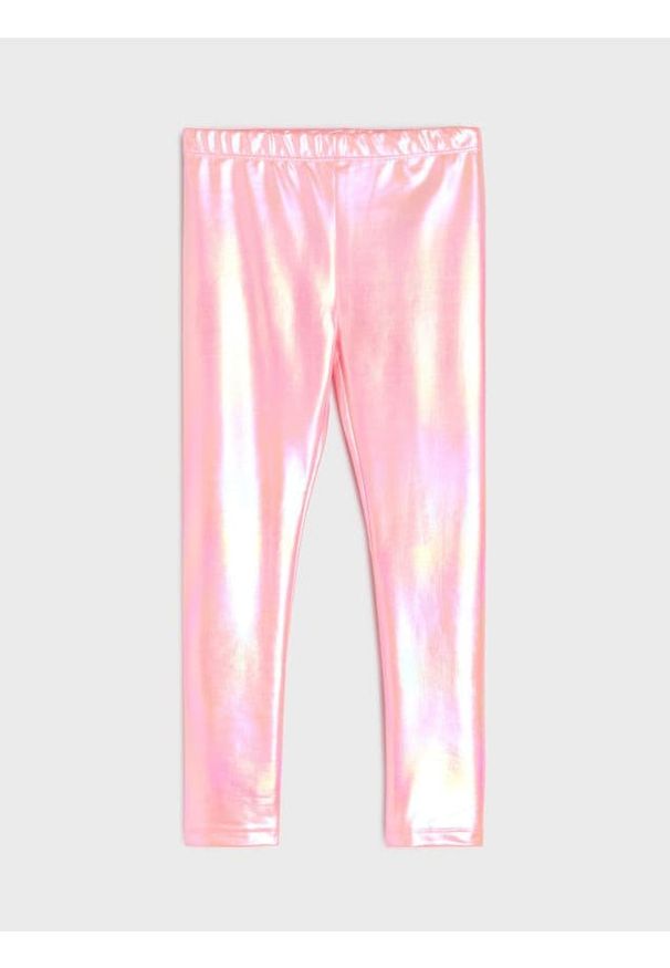 Sinsay - Legginsy z efektem holograficznym - wielobarwny