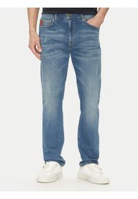 Aeronautica Militare Jeansy 251PJ205CT3528 Niebieski Regular Fit. Kolor: niebieski