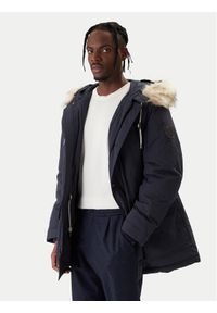 GANT - Gant Parka 7006570 Granatowy Regular Fit. Kolor: niebieski. Materiał: bawełna #1