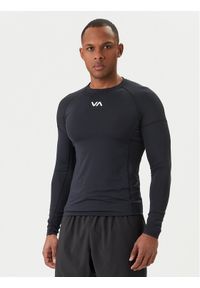 RVCA Koszulka techniczna VA Sport AVYWR00135 Czarny Slim Fit. Kolor: czarny. Materiał: syntetyk #1
