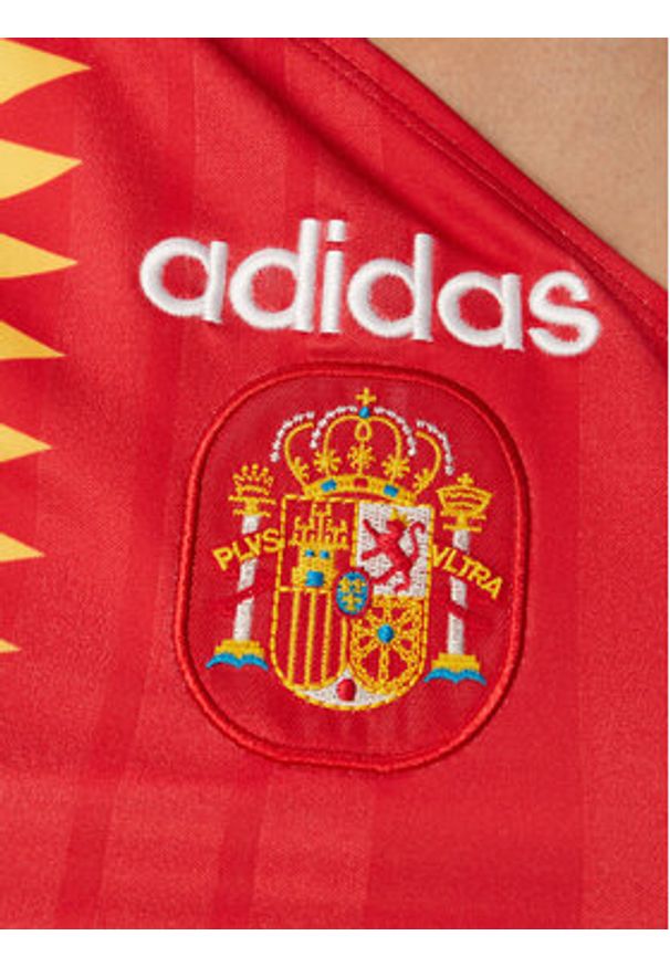 Adidas - adidas Top Spain Reconstructed Bringback KE2292 Czerwony Slim Fit. Kolor: czerwony. Materiał: syntetyk