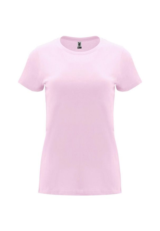 ROLY - Damska Koszulka Z Krótkim Rękawem Capri. Kolor: różowy. Długość rękawa: krótki rękaw. Długość: krótkie. Sport: turystyka piesza