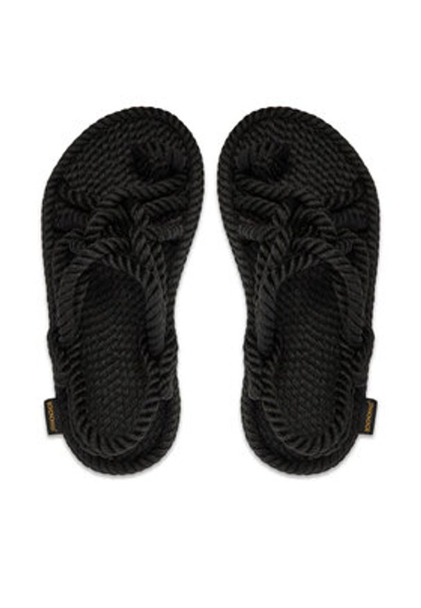 Bohonomad Espadryle Cape Point CPT.0020.WRS Czarny. Kolor: czarny. Materiał: materiał