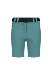 Bermudy dziecięca turystyczne CMP 3T51145. Okazja: na co dzień. Kolor: zielony. Styl: casual, sportowy. Sport: turystyka piesza #1