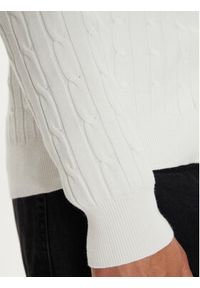 GANT - Gant Kardigan 4800103 Biały Slim Fit. Kolor: biały. Materiał: bawełna #2