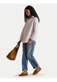 Polo Ralph Lauren Koszula 211970739502 Różowy Relaxed Fit. Typ kołnierza: polo. Kolor: różowy. Materiał: bawełna #4