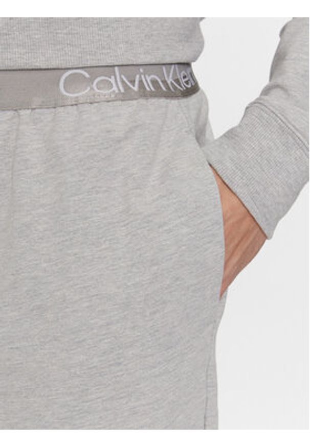 Calvin Klein Underwear Spodnie piżamowe 000NM2175E Szary Relaxed Fit. Kolor: szary. Materiał: bawełna