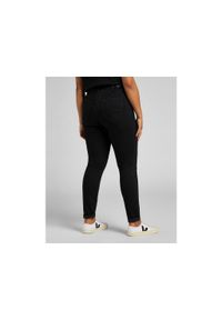 Lee - LEE SUPER HIGH SCARLETT DAMSKIE SPODNIE JEANSOWE JEANSY BLACK RINSE L32GSY47 112139922