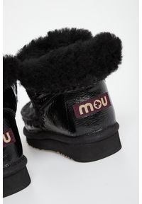 Mou - Śniegowce damskie skórzane Eskimo 18 MOU. Materiał: skóra #4